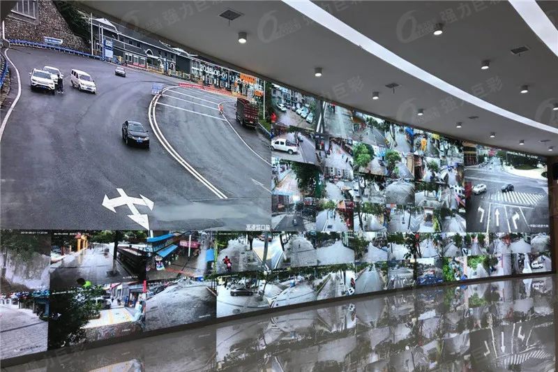 护航新春丨强力巨彩监控指挥LED大屏助力全国人民安心过大年!