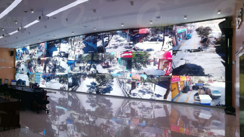 护航新春丨强力巨彩监控指挥LED大屏助力全国人民安心过大年!