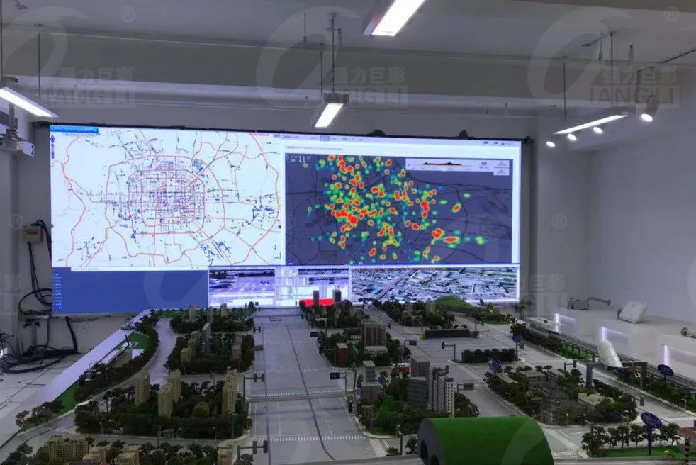 护航新春丨强力巨彩监控指挥LED大屏助力全国人民安心过大年!