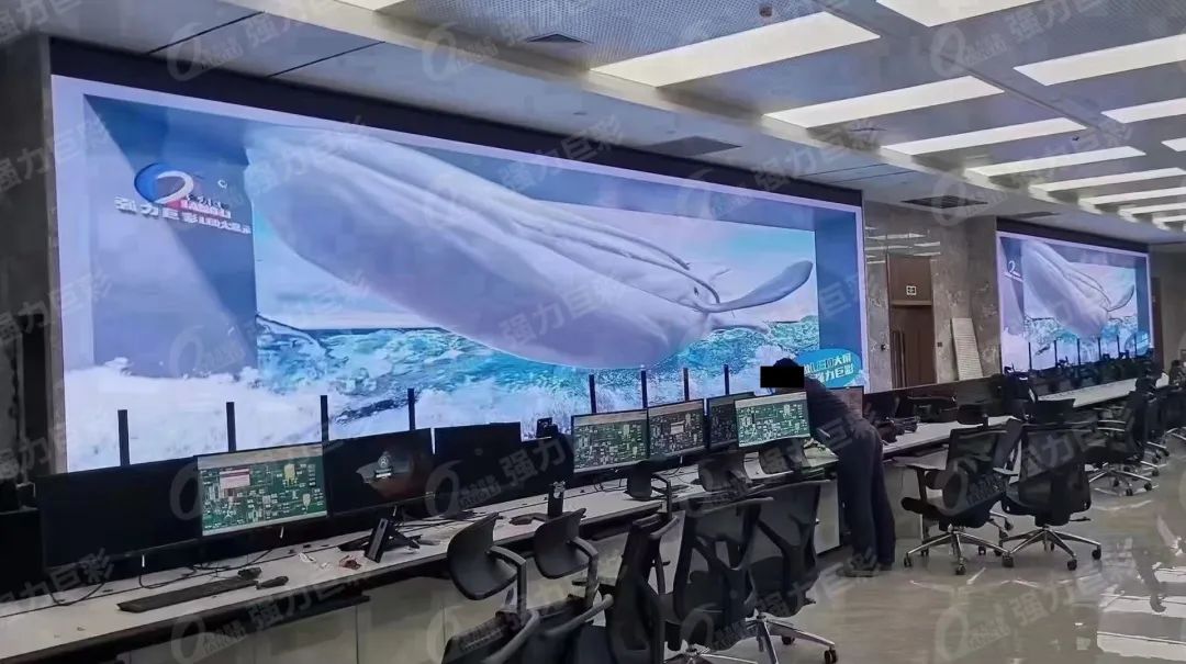 护航新春丨强力巨彩监控指挥LED大屏助力全国人民安心过大年!