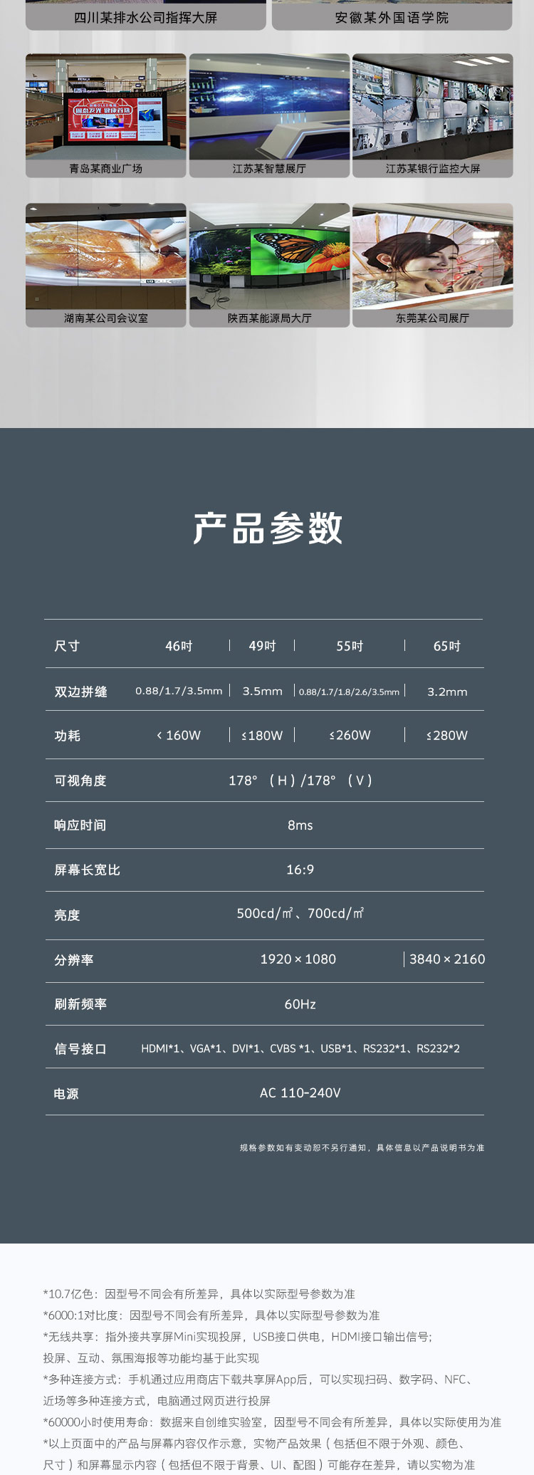 创维LCD液晶拼接屏