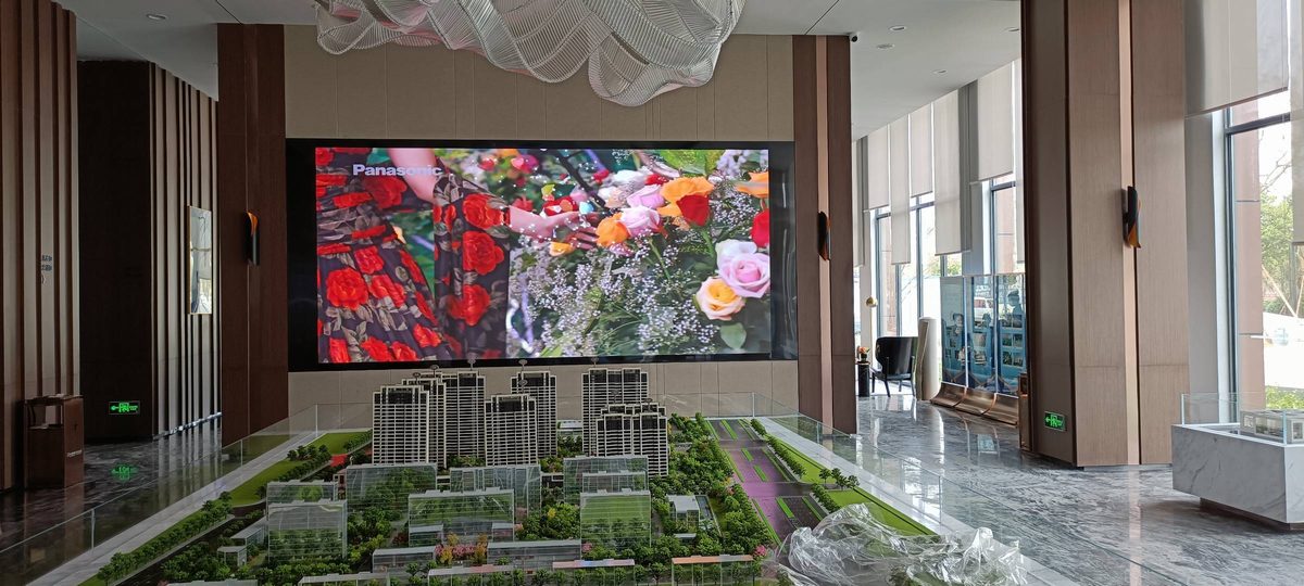 售楼大厅LED显示大屏幕