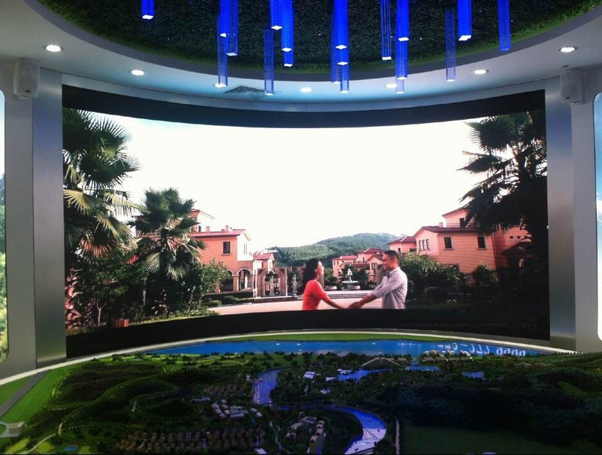 售楼大厅LED显示大屏幕