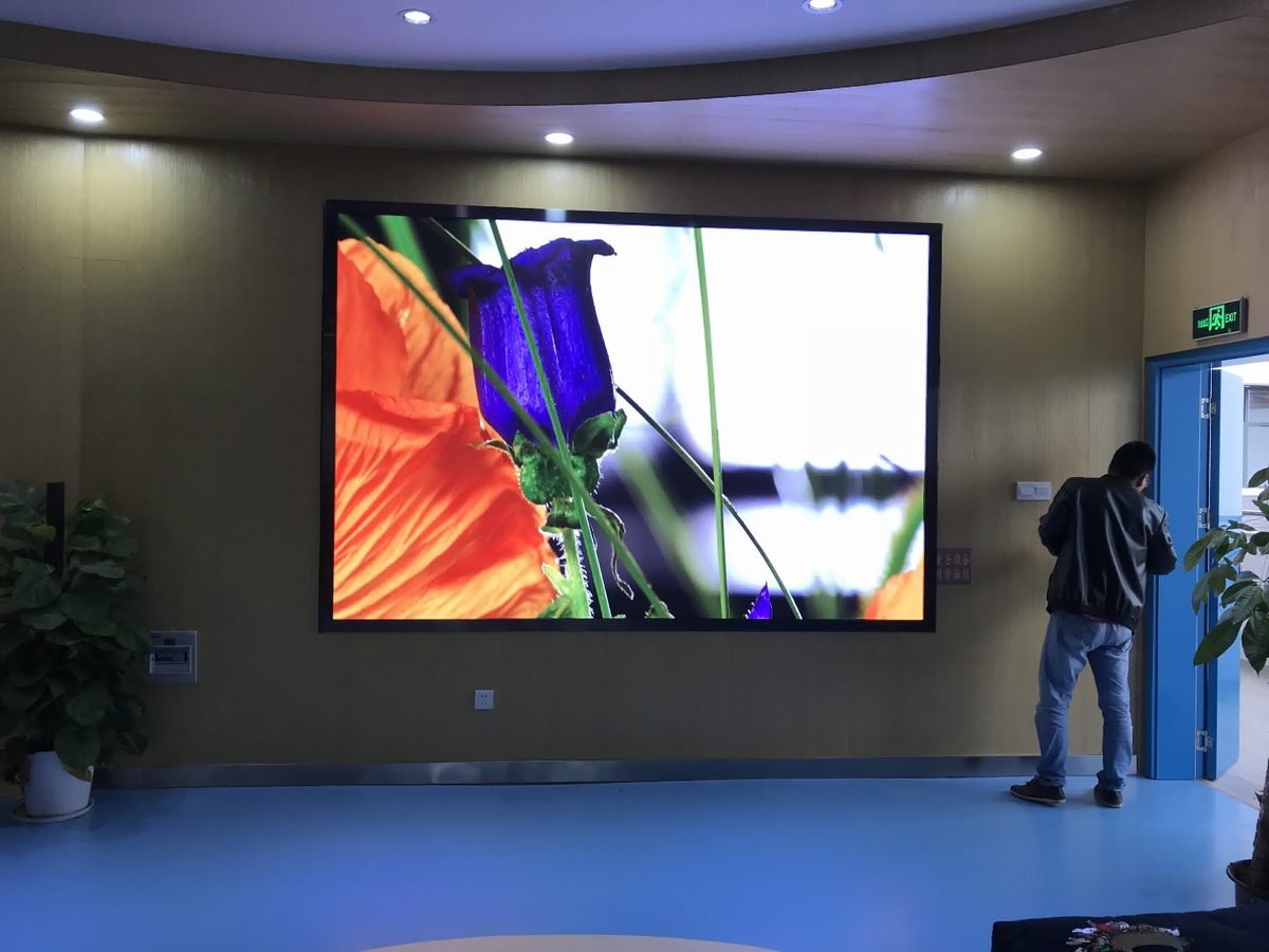 学校室内LED显示屏的案例