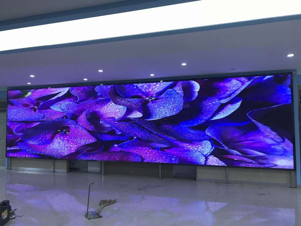 学校室内LED显示屏的案例