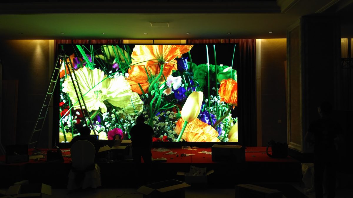 酒店宴会厅舞台LED大屏幕