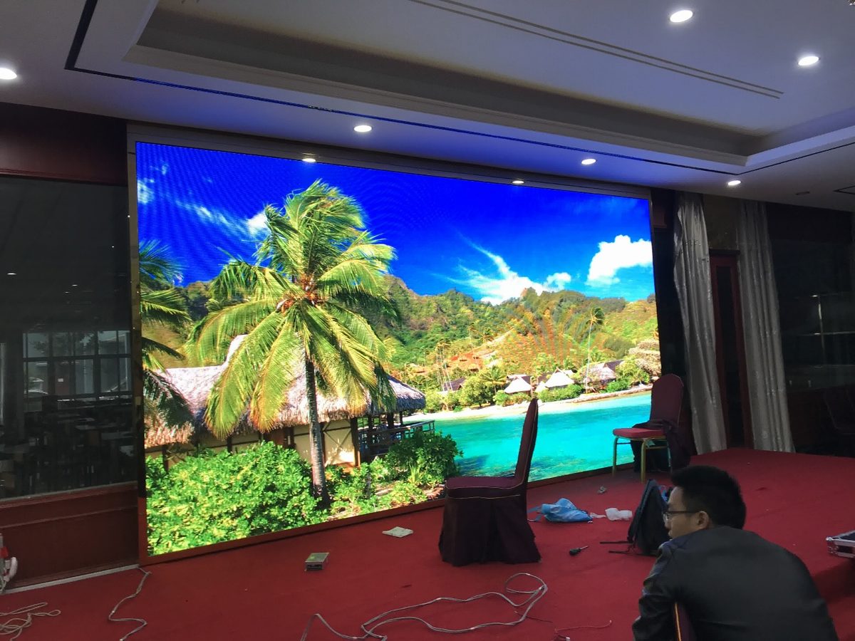 酒店宴会厅舞台LED大屏幕