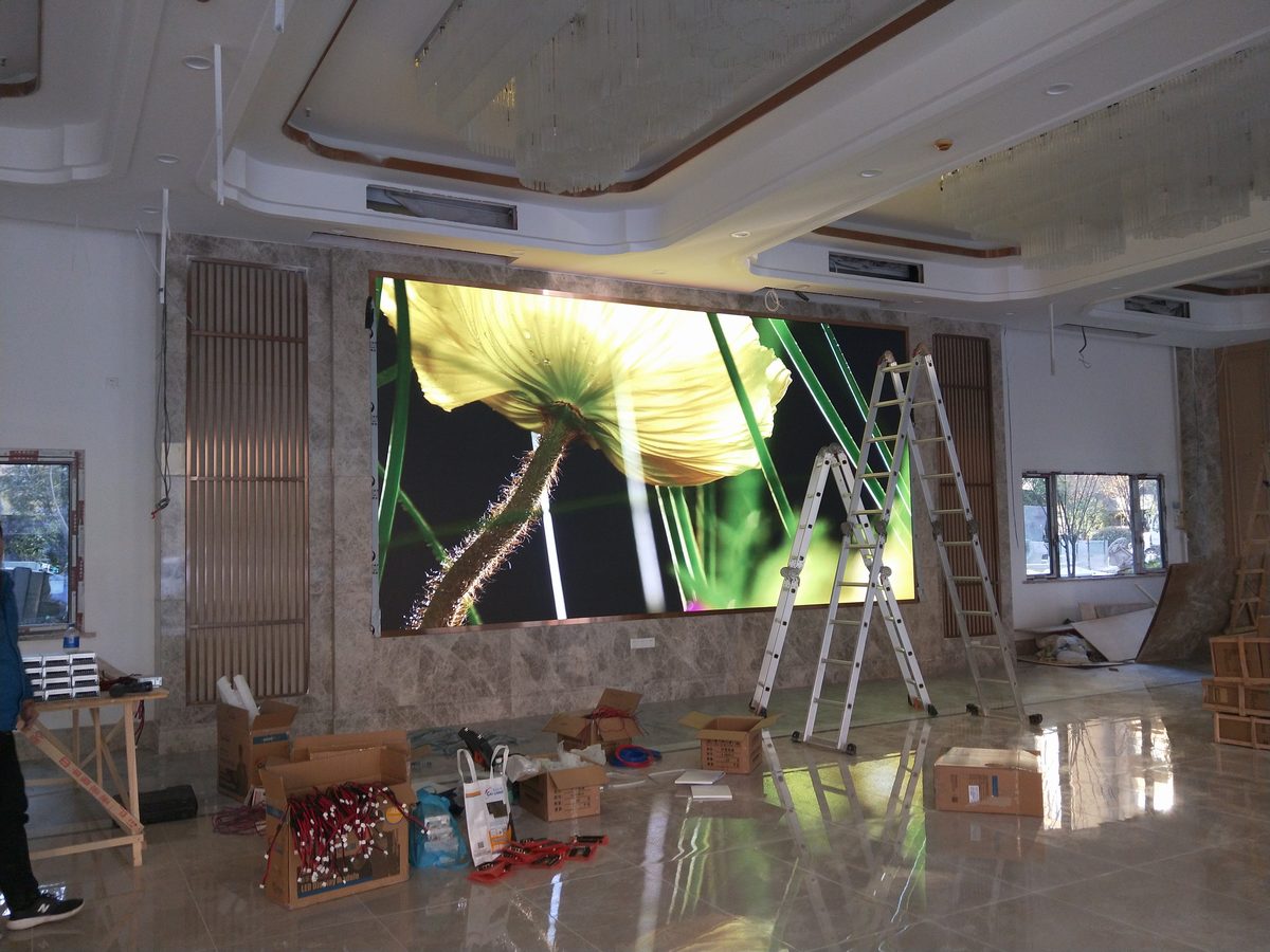 酒店宴会厅舞台LED大屏幕