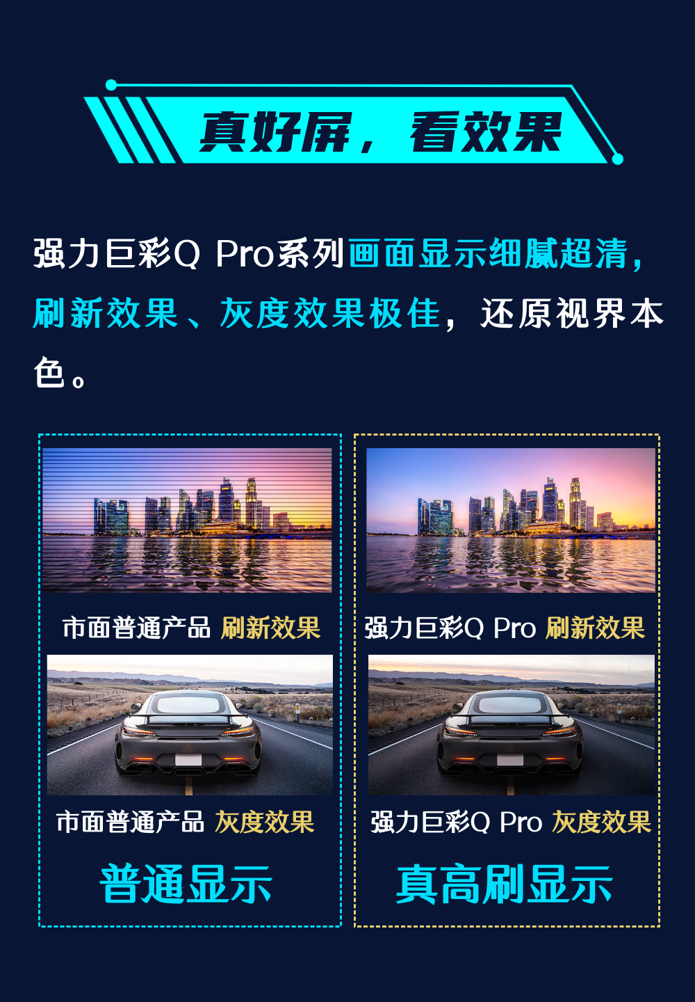 真好屏，选强力巨彩3840高刷新Pro产品，LED显示屏防愚指南来了！