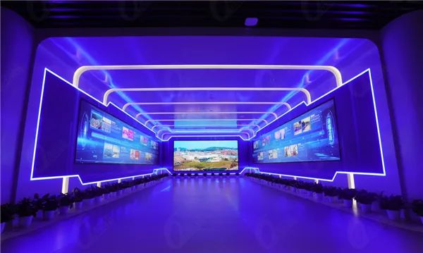 300㎡软模组打造的企业展厅