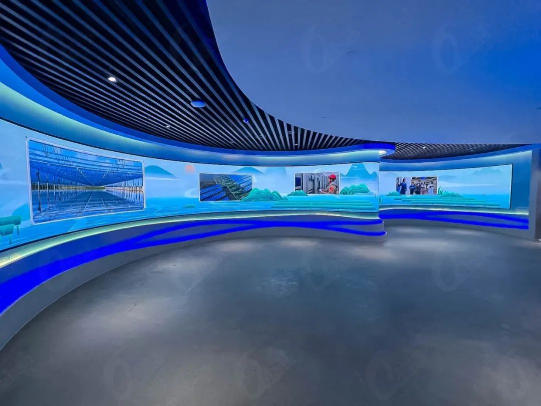 300㎡软模组打造的企业展厅