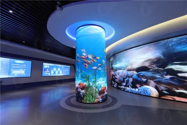 300㎡软模组打造的企业展厅