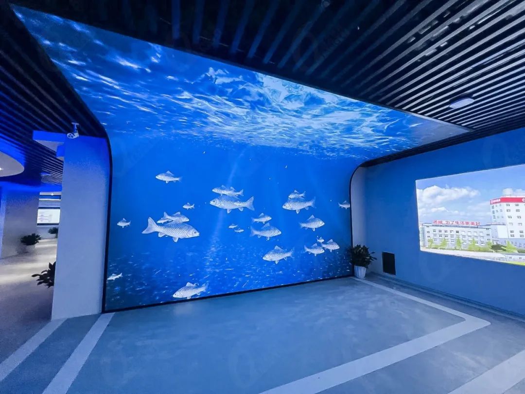 300㎡软模组打造的企业展厅