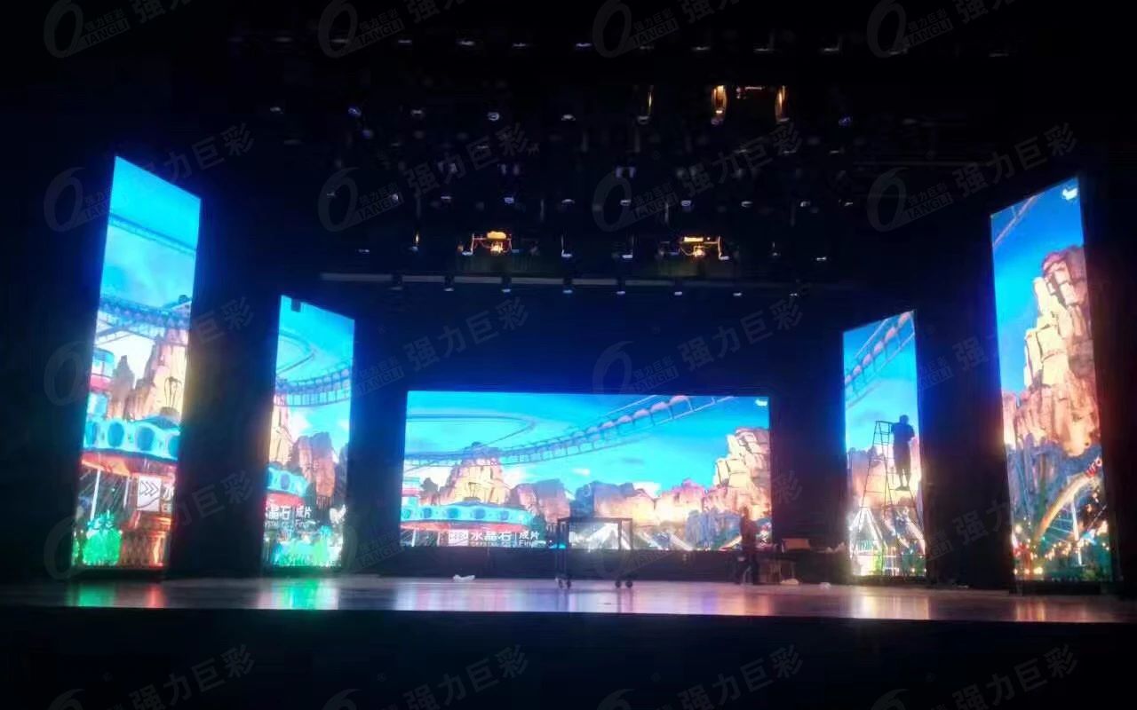 LED显示舞台设计应用，LED显示屏与媒体、科技完美结合